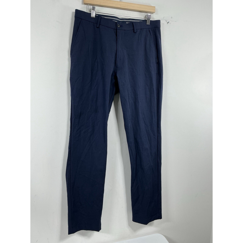 Mens Excellent Condition Michael Kohrs Classic Fit Dress Pants 33x32 Navy